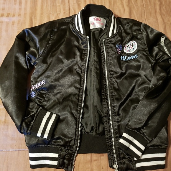 justice bomber jacket